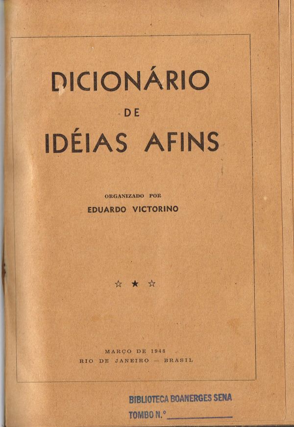 Dicionário de Idéias Afins
